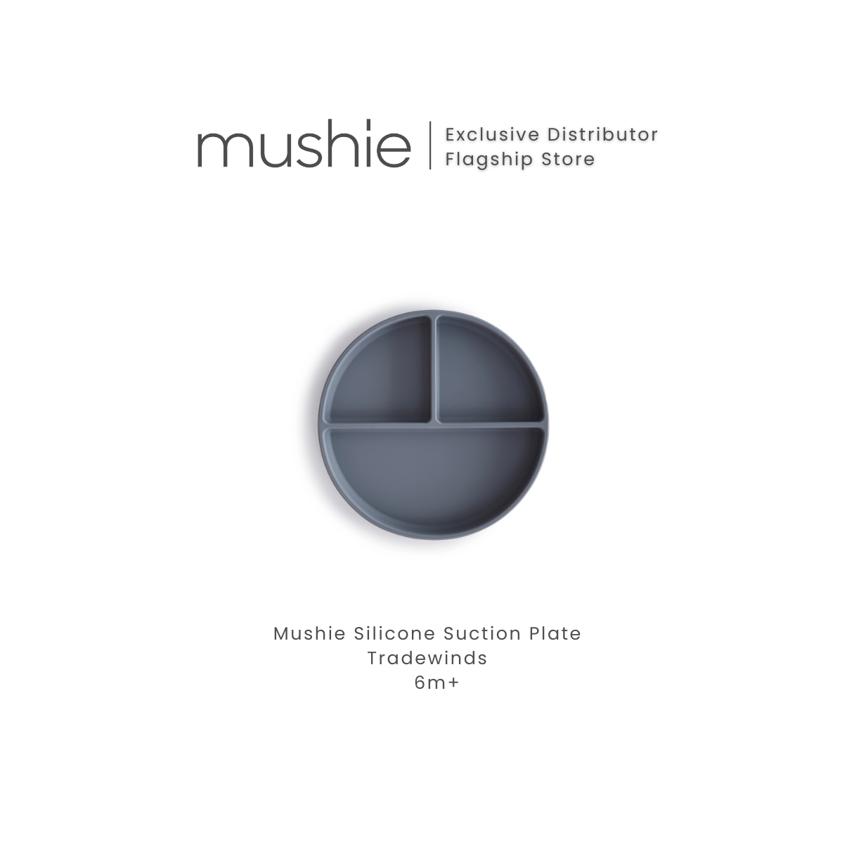 MUSHIE Silicone Suction Plate