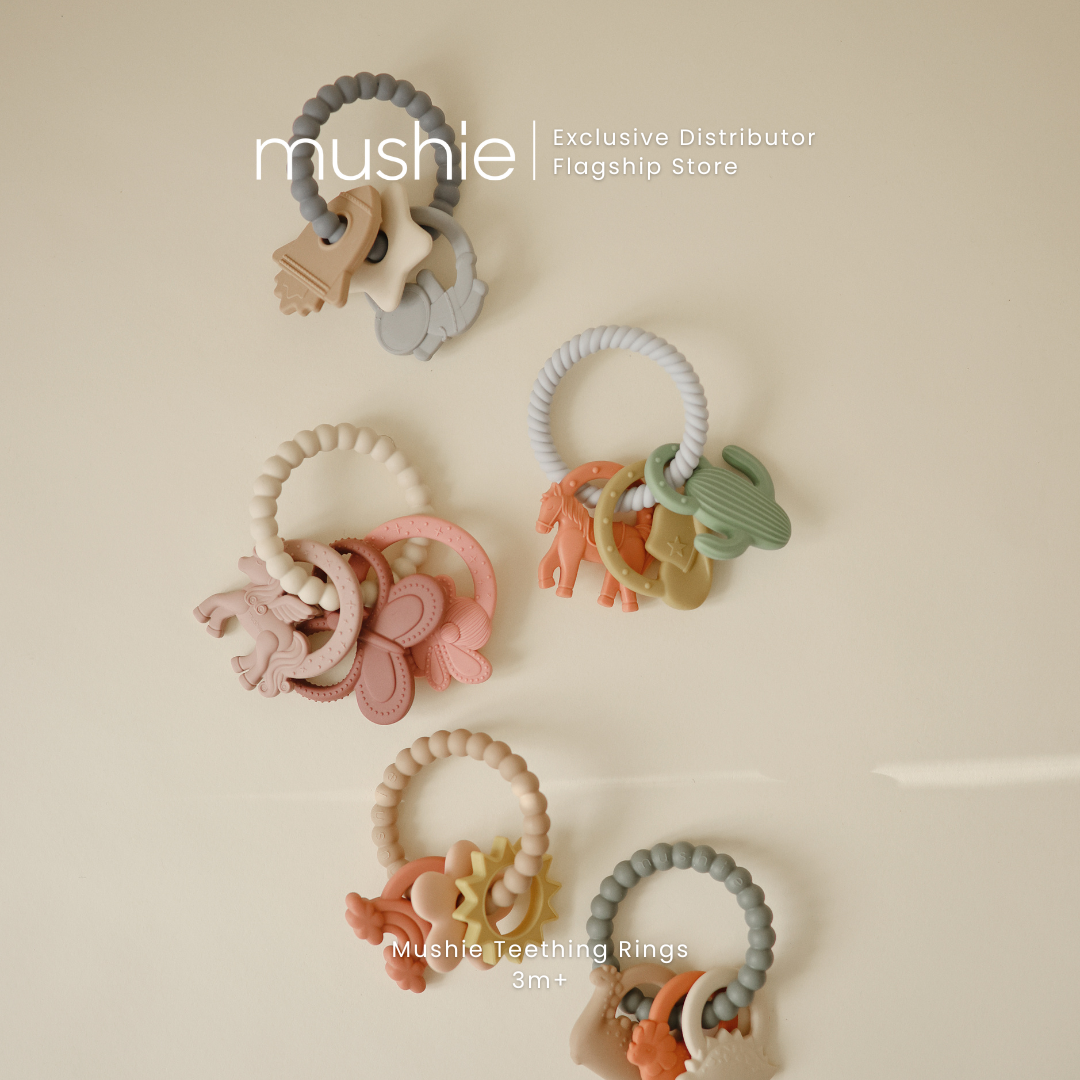 Mushie Teething Ring