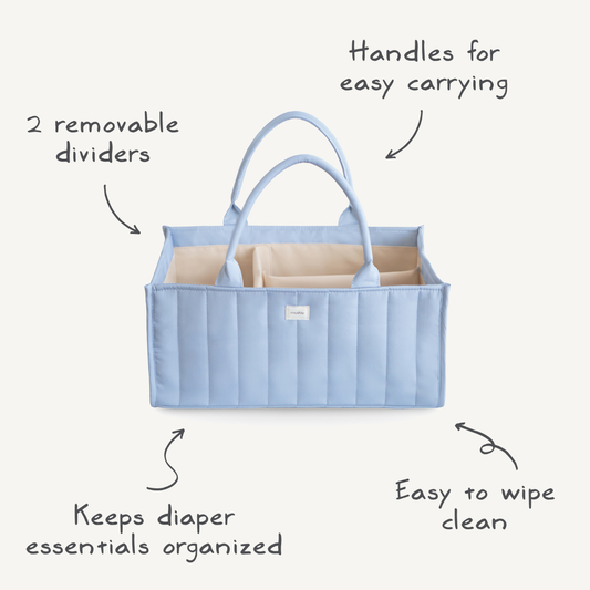 Mushie Diaper Caddy