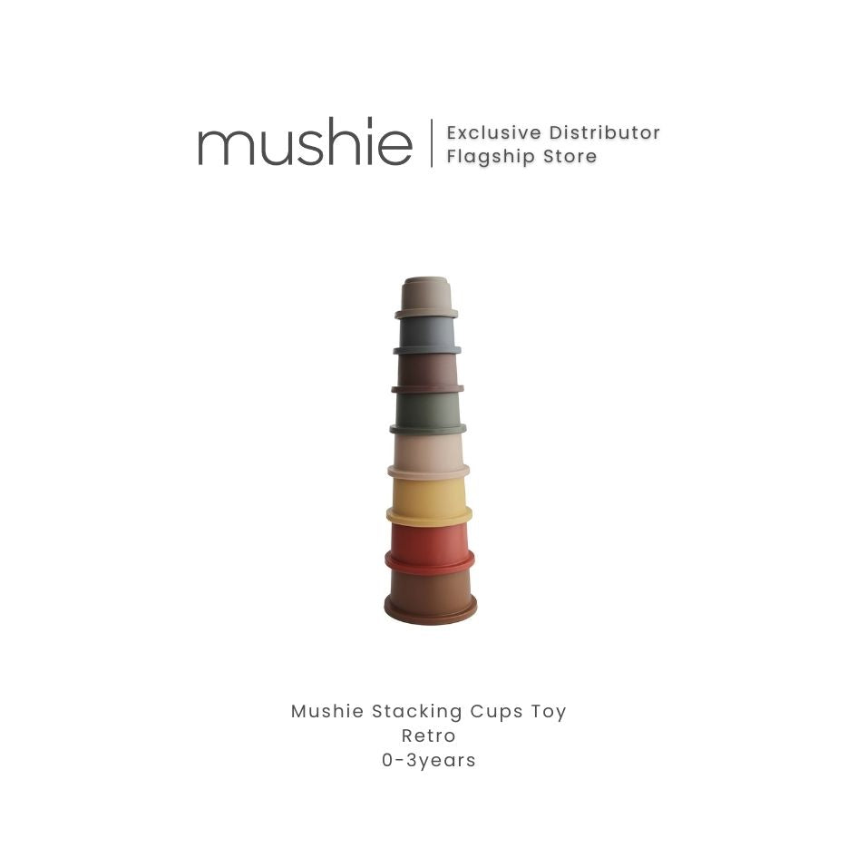 MUSHIE Stacking Cups Toy