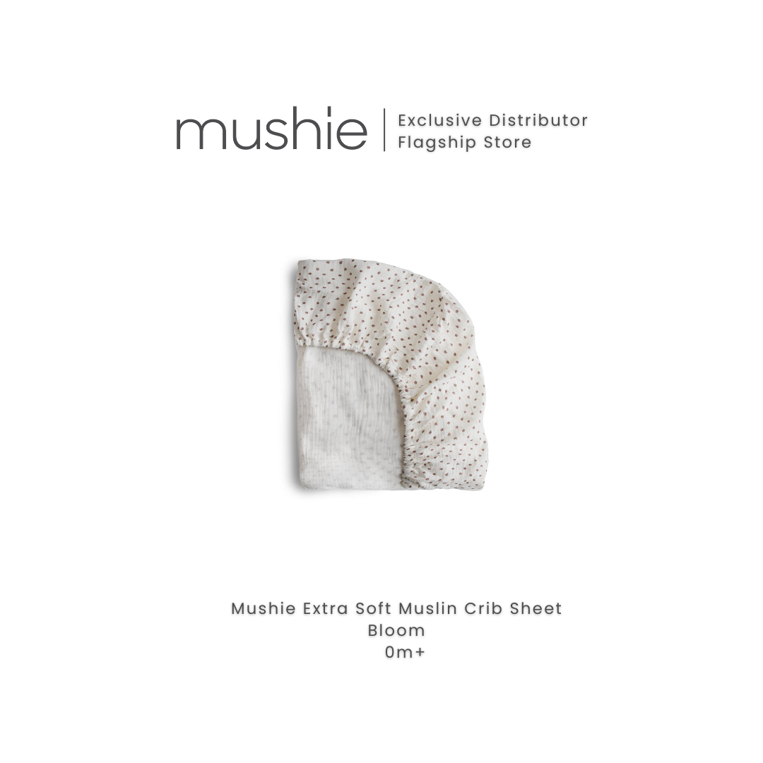 MUSHIE Extra Soft Muslin Crib Sheet