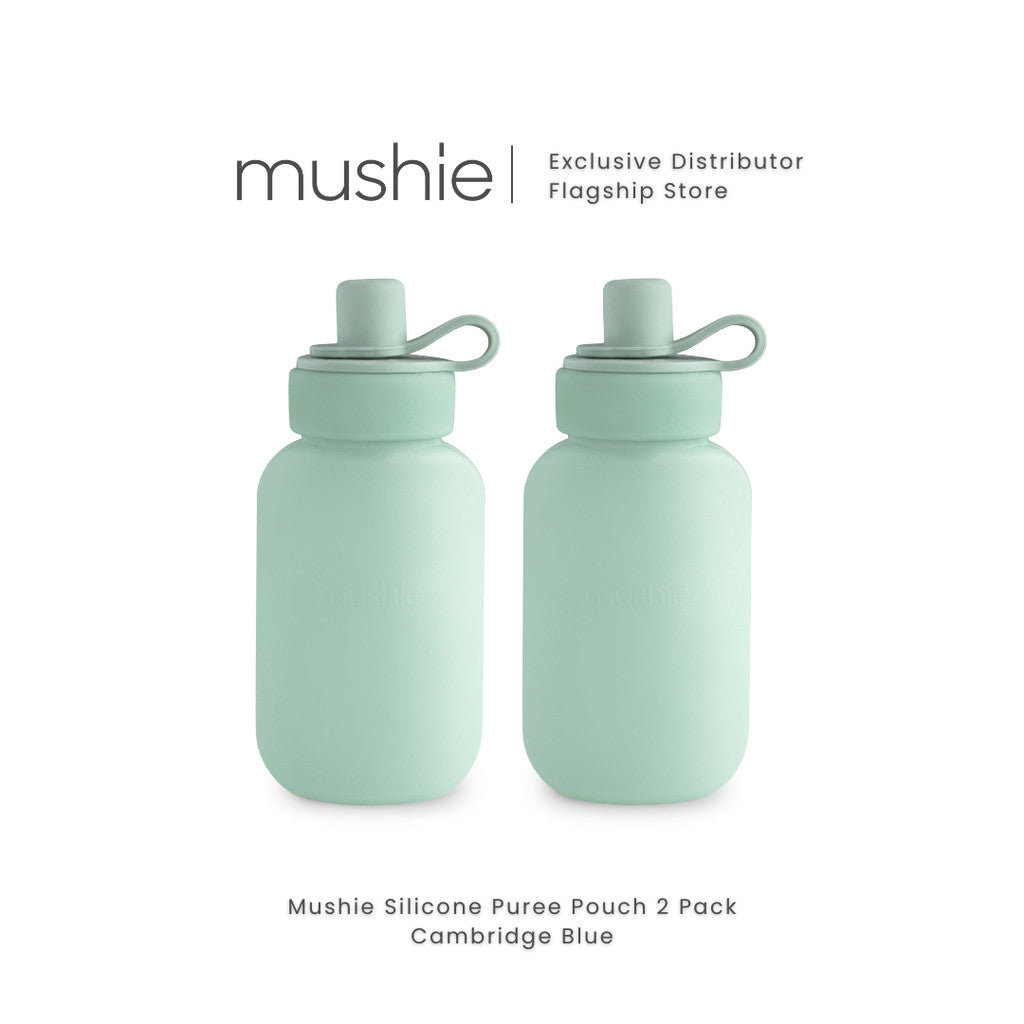 Mushie Silicone Puree Pouch 2-Pack