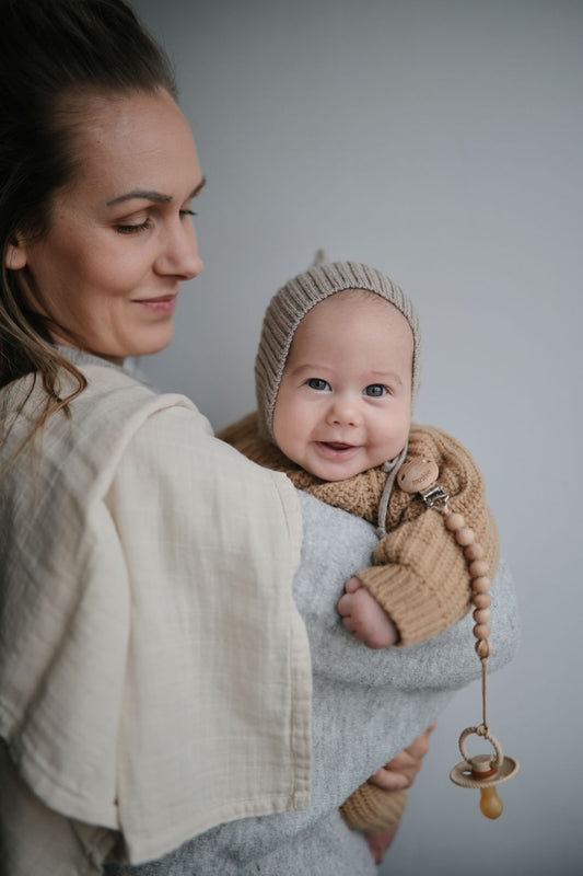 MUSHIE Organic Cotton Muslin Cloths 3-Pack