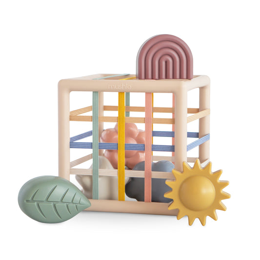 Mushie Elastic Shape Sorter