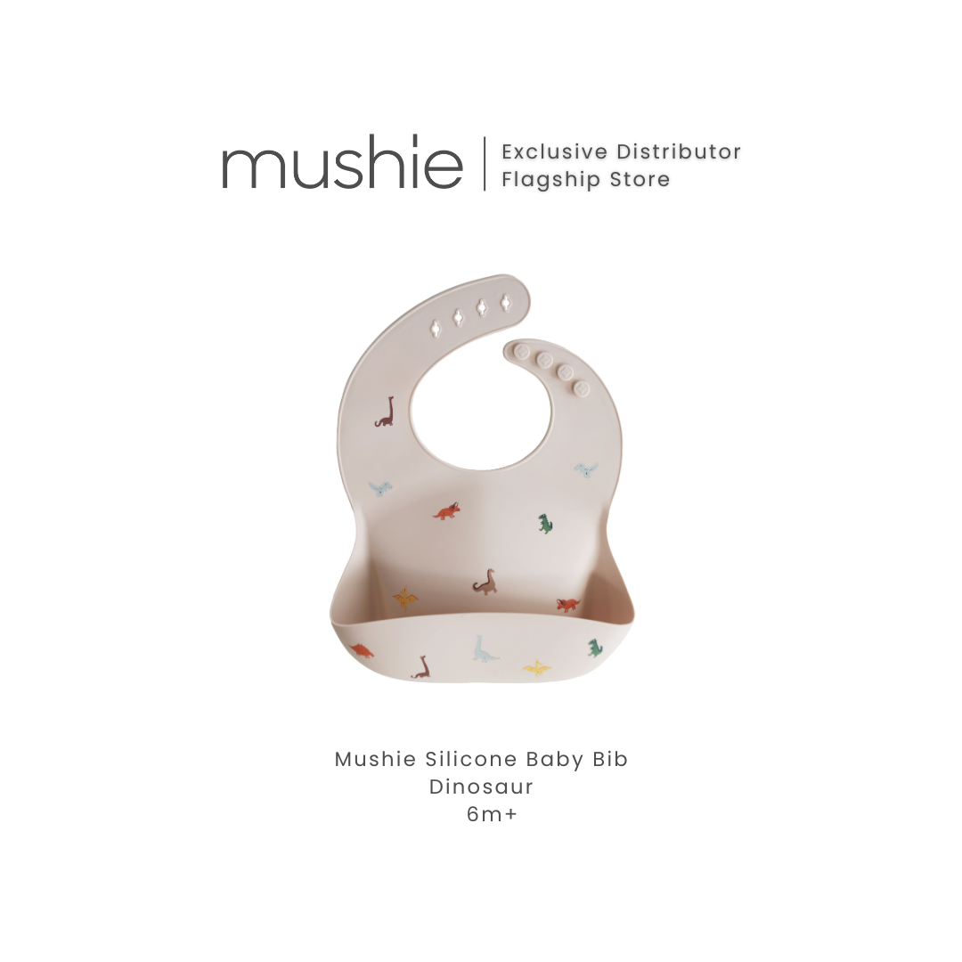 MUSHIE Silicone Baby Bib