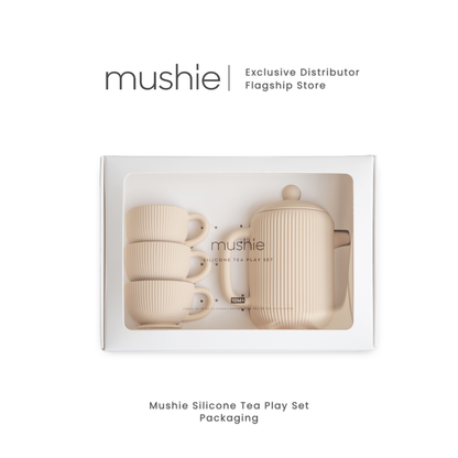 Mushie Silicone Tea Play Set