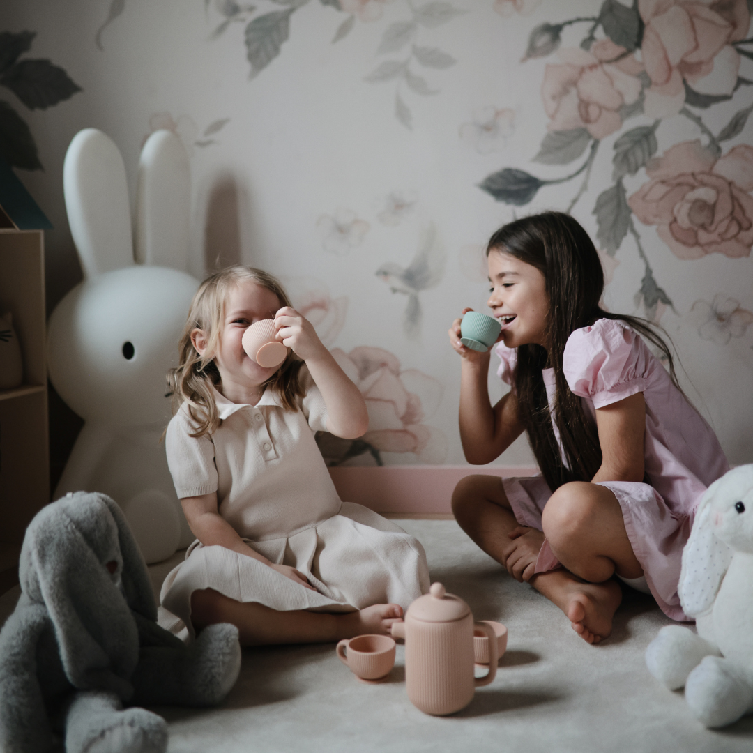 Mushie Silicone Tea Play Set