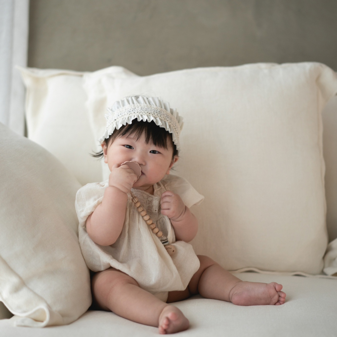 Mushie Silicone Pacifier Clip