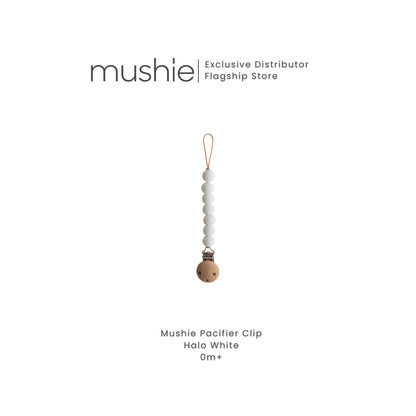 Mushie Silicone Pacifier Clip