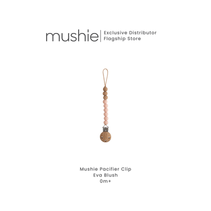 Mushie Silicone Pacifier Clip