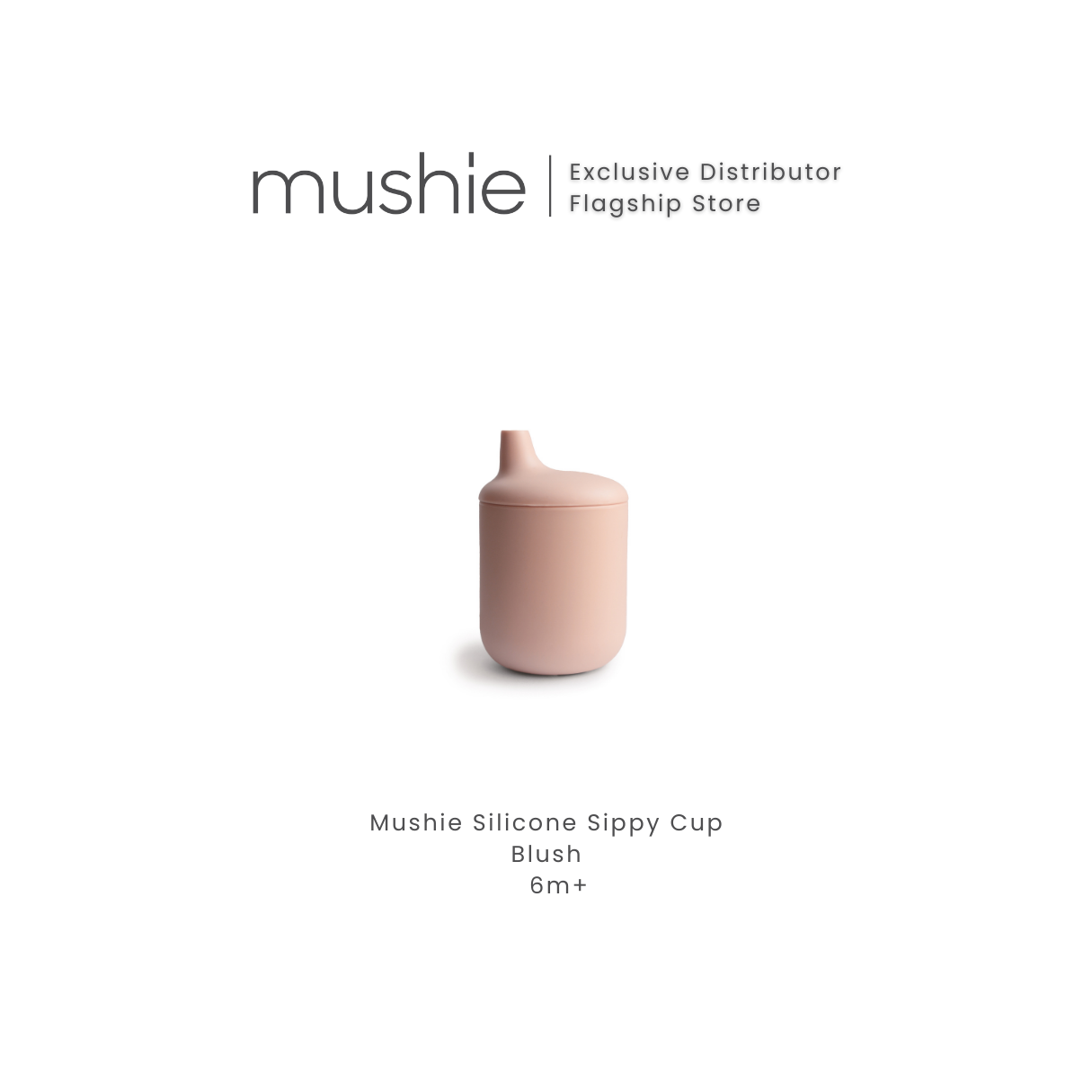 MUSHIE Silicone Sippy Cup