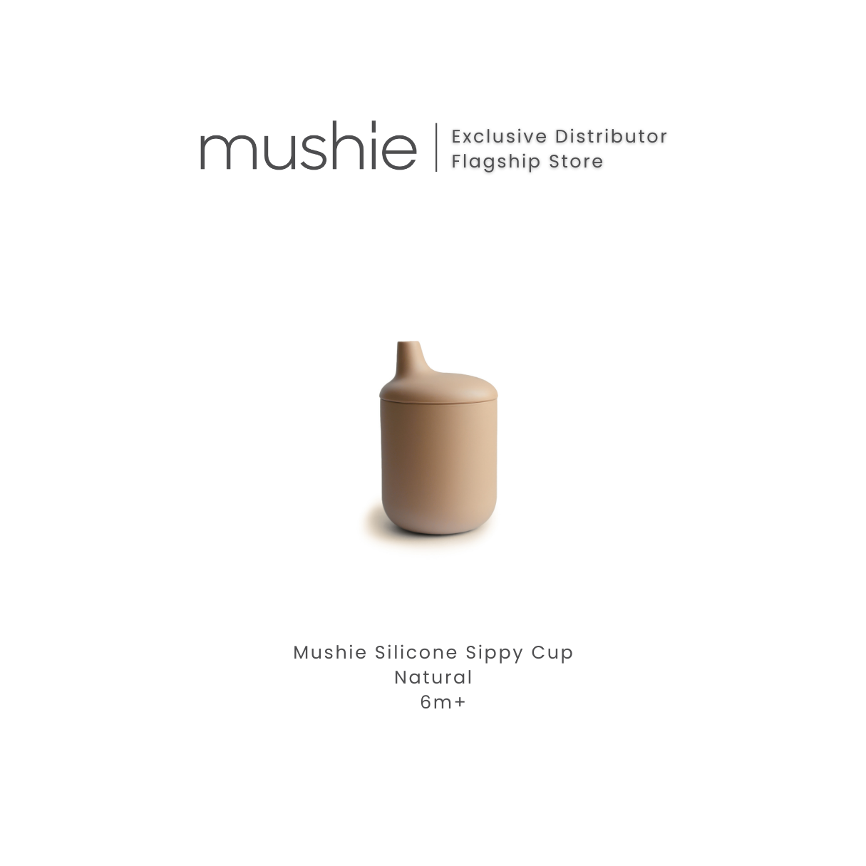 MUSHIE Silicone Sippy Cup