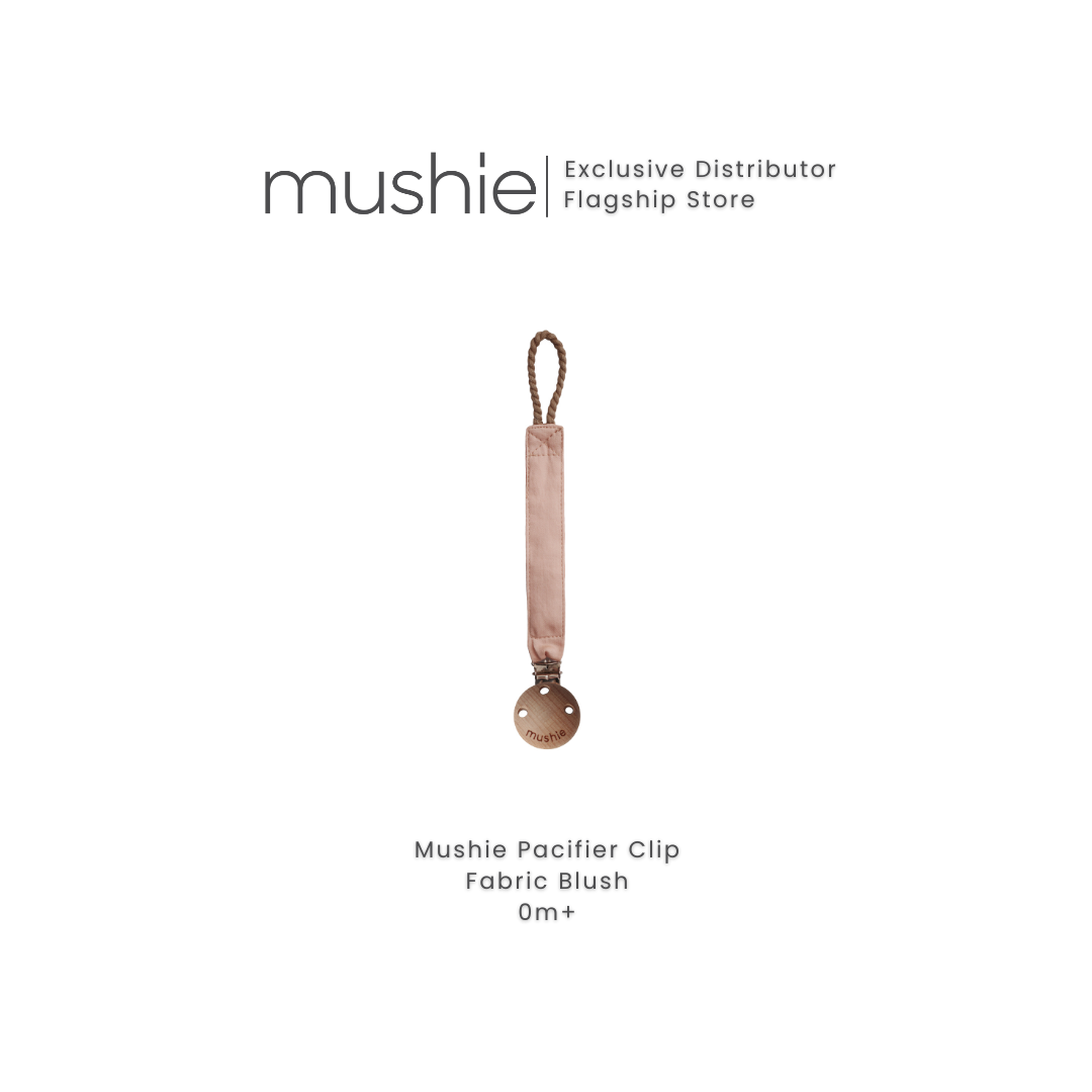 Mushie Silicone Pacifier Clip