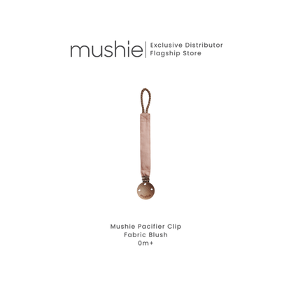Mushie Silicone Pacifier Clip