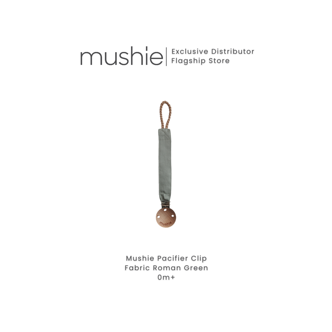 Mushie Silicone Pacifier Clip