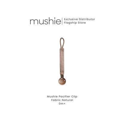 Mushie Silicone Pacifier Clip