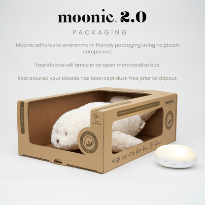Seal Moonie 2.0 Organic Humming Baby Sleep Aid Stuffed Toy with Smart Cry Detector (Copy) (Copy)