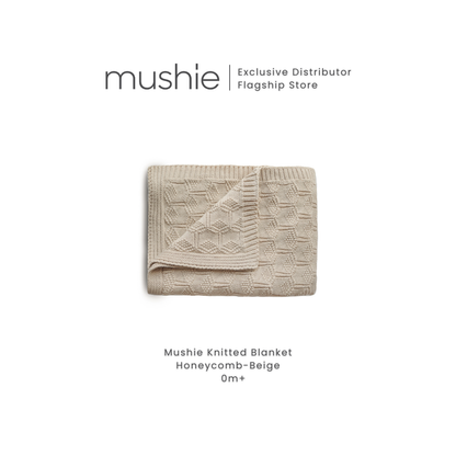 MUSHIE Knitted Baby Blanket