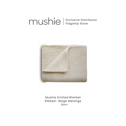 MUSHIE Knitted Baby Blanket