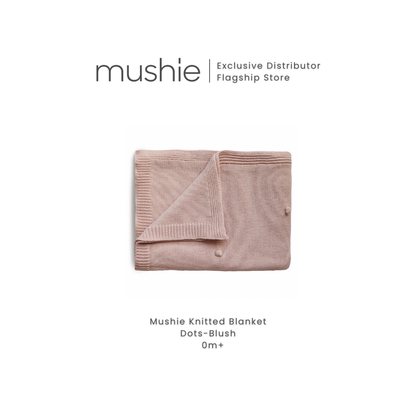 MUSHIE Knitted Baby Blanket