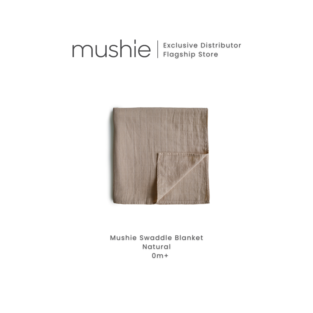 MUSHIE Muslin Swaddle Blanket