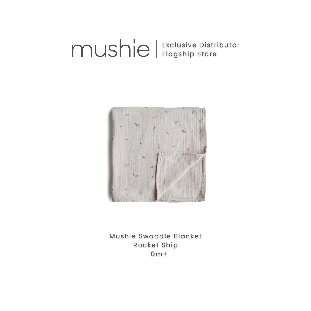 MUSHIE Muslin Swaddle Blanket