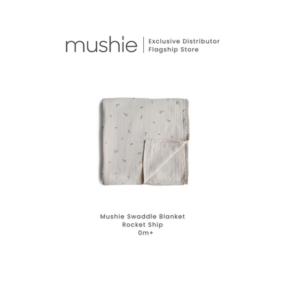 MUSHIE Muslin Swaddle Blanket