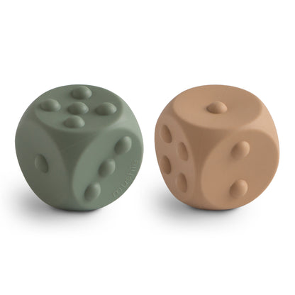 MUSHIE Dice Press Toy 2-Pack