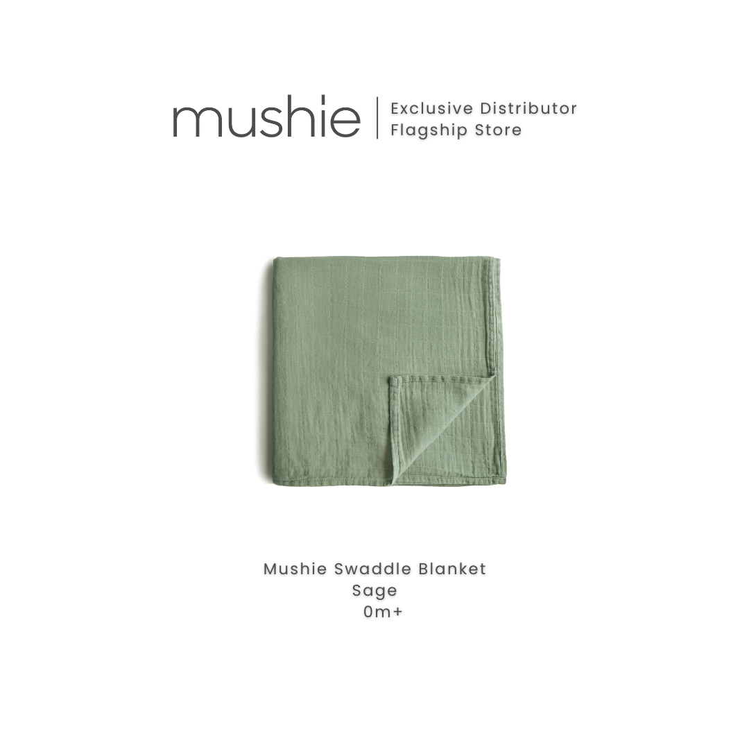 MUSHIE Muslin Swaddle Blanket