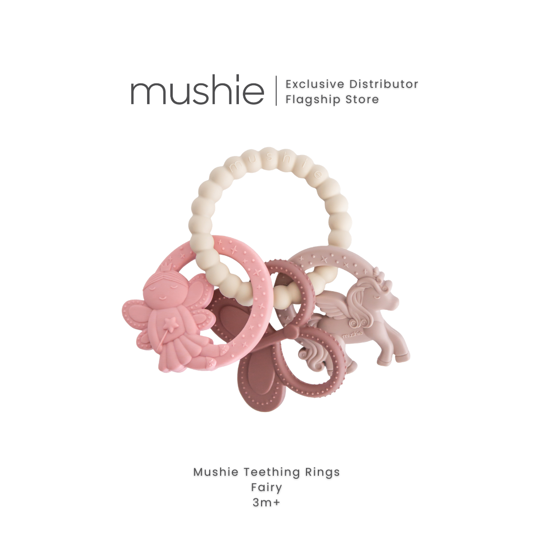 Mushie Teething Ring