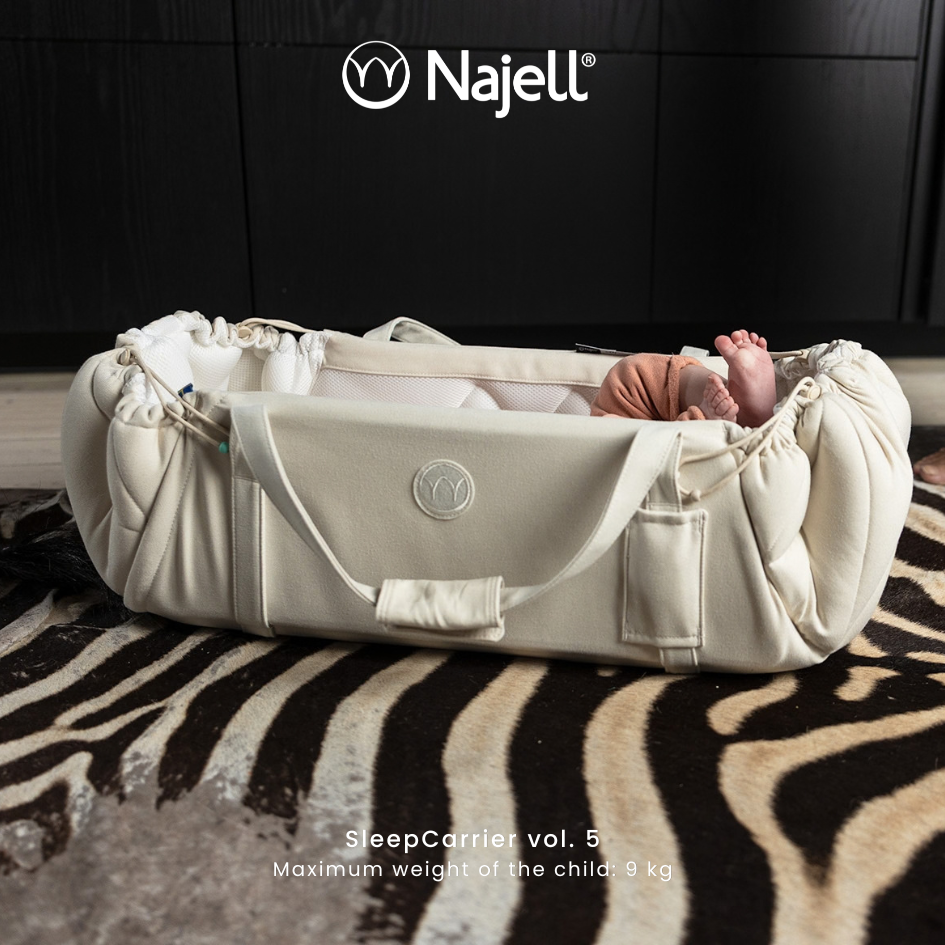 Najell SleepCarrier Volume 5 | babynest + carrycot + playmat in one