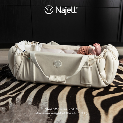 Najell SleepCarrier Volume 5 | babynest + carrycot + playmat in one