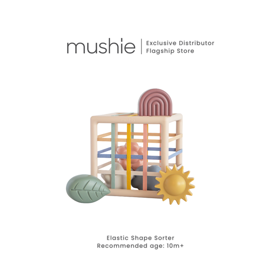 Mushie Elastic Shape Sorter