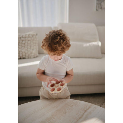 MUSHIE Flower Press Toy