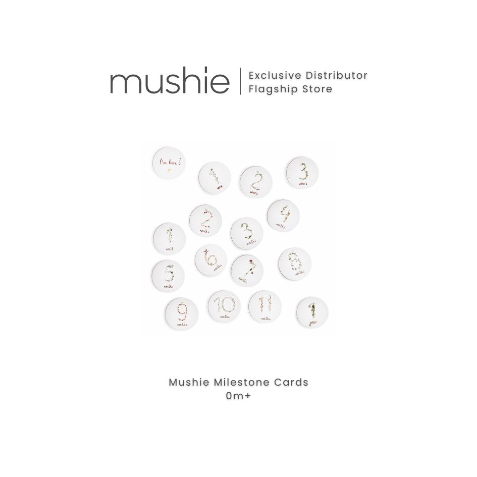 MUSHIE Milestone Cards