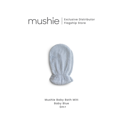 MUSHIE Organic Cotton Bath Mitt 2 Pack