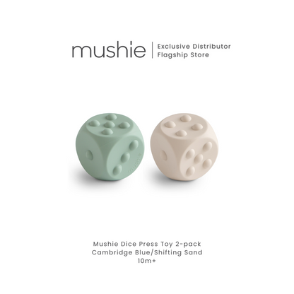 MUSHIE Dice Press Toy 2-Pack