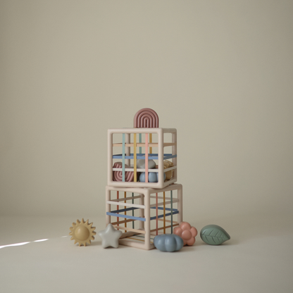 Mushie Elastic Shape Sorter