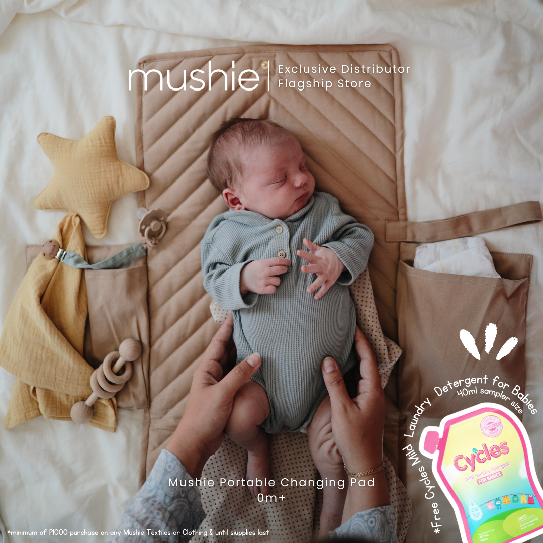 MUSHIE Portable Changing Pad