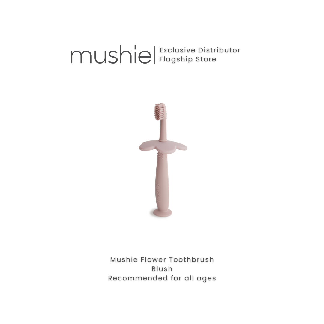 MUSHIE Silicone Training Toothbrush