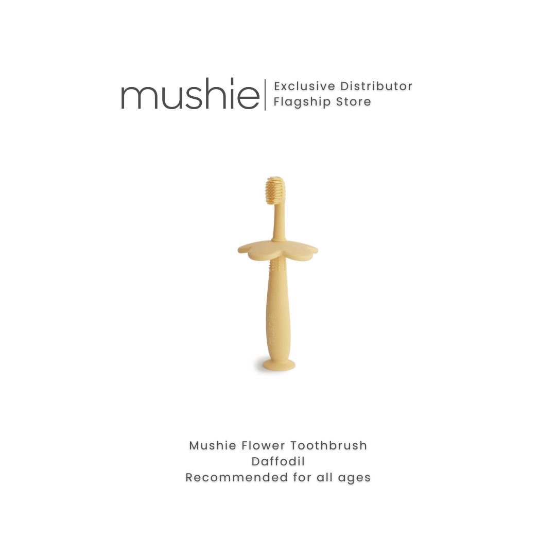 MUSHIE Silicone Training Toothbrush