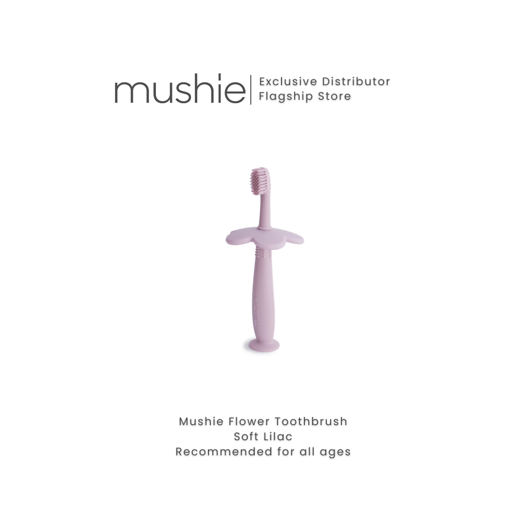 MUSHIE Silicone Training Toothbrush