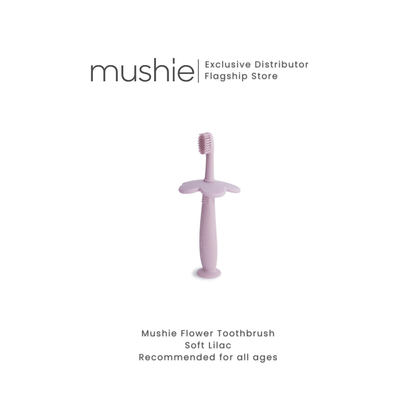 MUSHIE Silicone Training Toothbrush