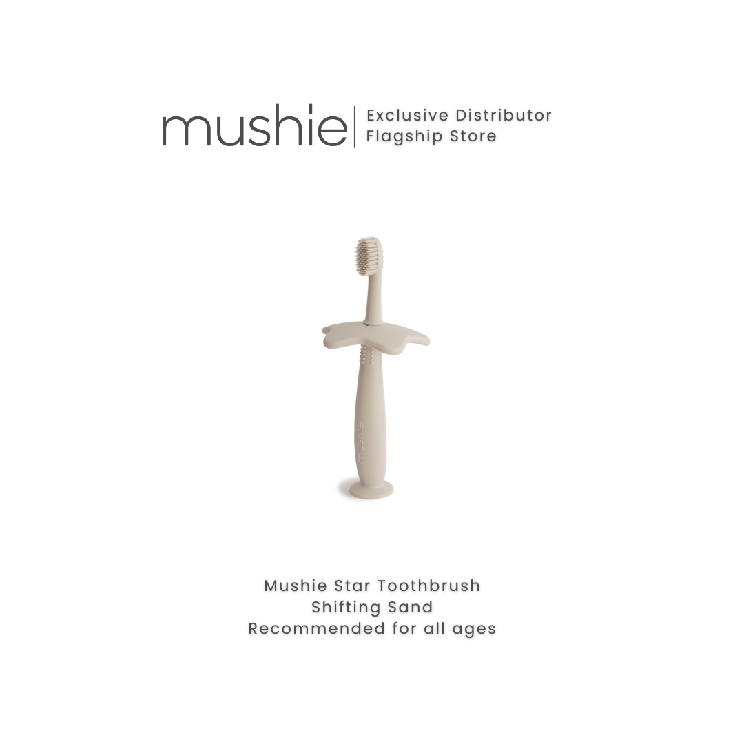 MUSHIE Silicone Training Toothbrush