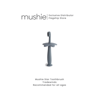 MUSHIE Silicone Training Toothbrush
