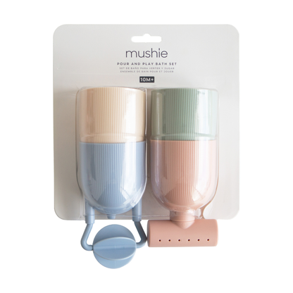 MUSHIE Pour and Play Bath Set