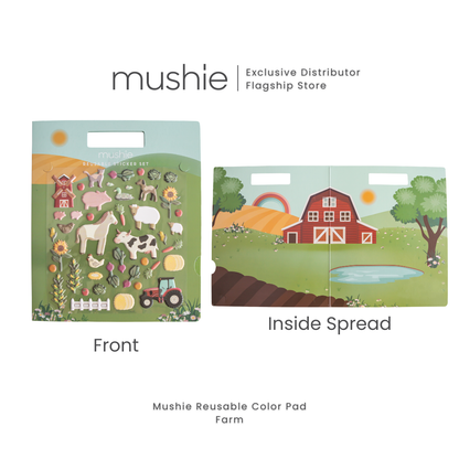 Mushie Reusable Sticker Set