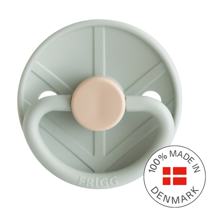 FRIGG Little Vikings Natural Rubber Latex Baby Pacifier (Single Pack)