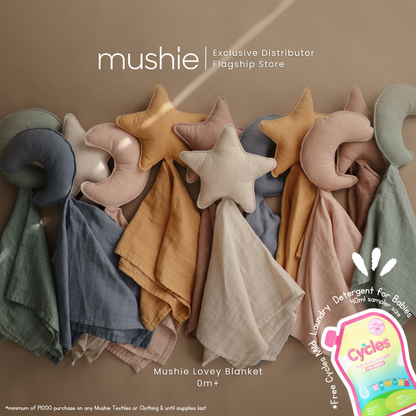 MUSHIE Lovey Baby Blanket