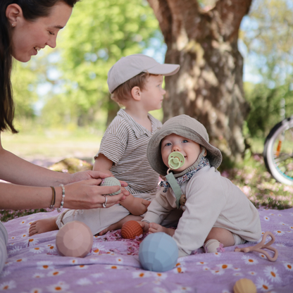 Mushie Nesting Spheres Sensory Toy